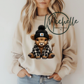 Cozy Cow w/ Carhartt beanie Sweatshirt