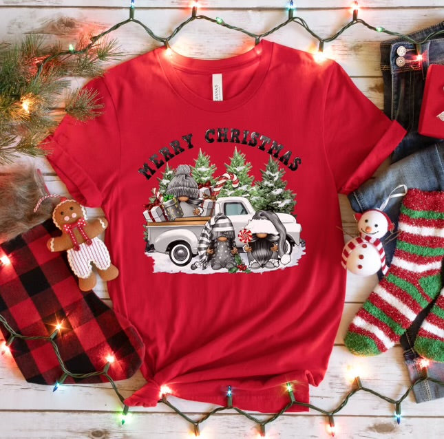 Merry Christmas Truck T-Shirt