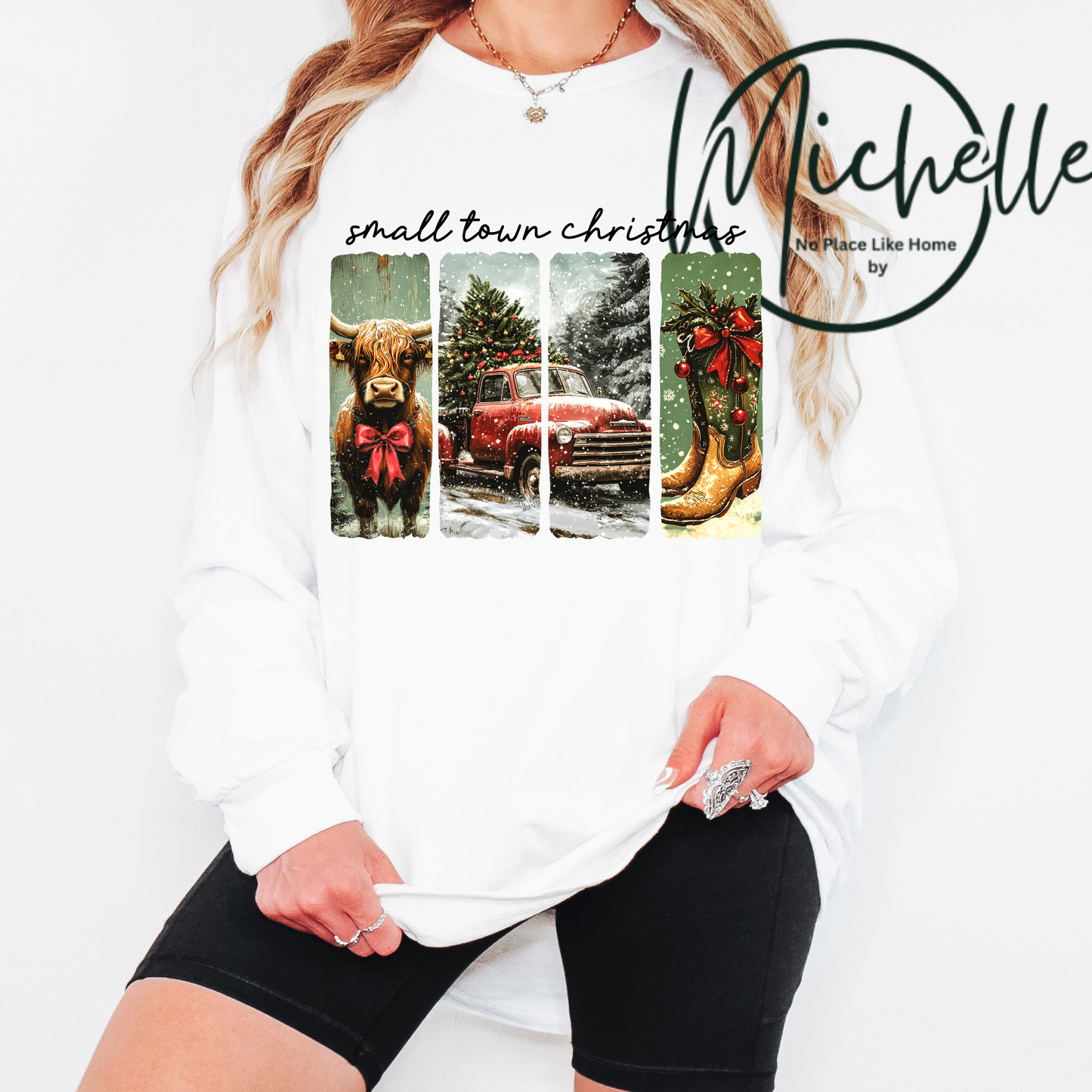 🎄 Small Town Christmas Tee