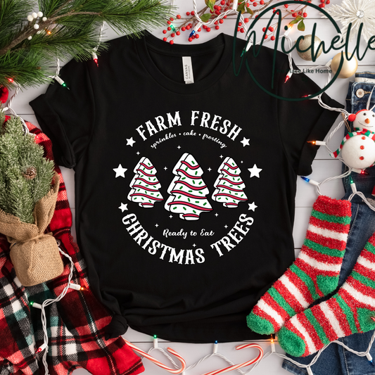 🎅 Farm Fresh Christmas Trees Tee & Sweatshirt