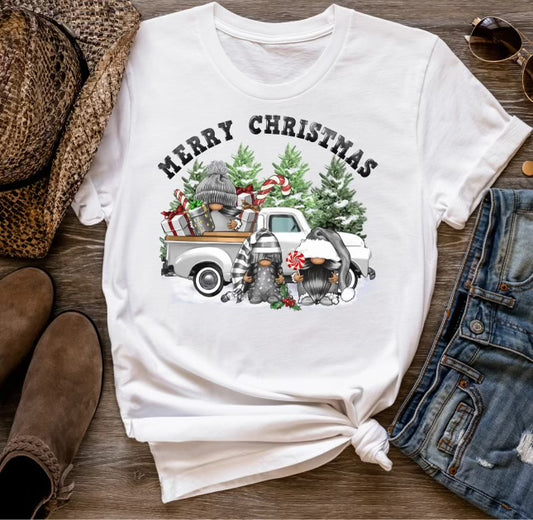 Merry Christmas Truck T-Shirt