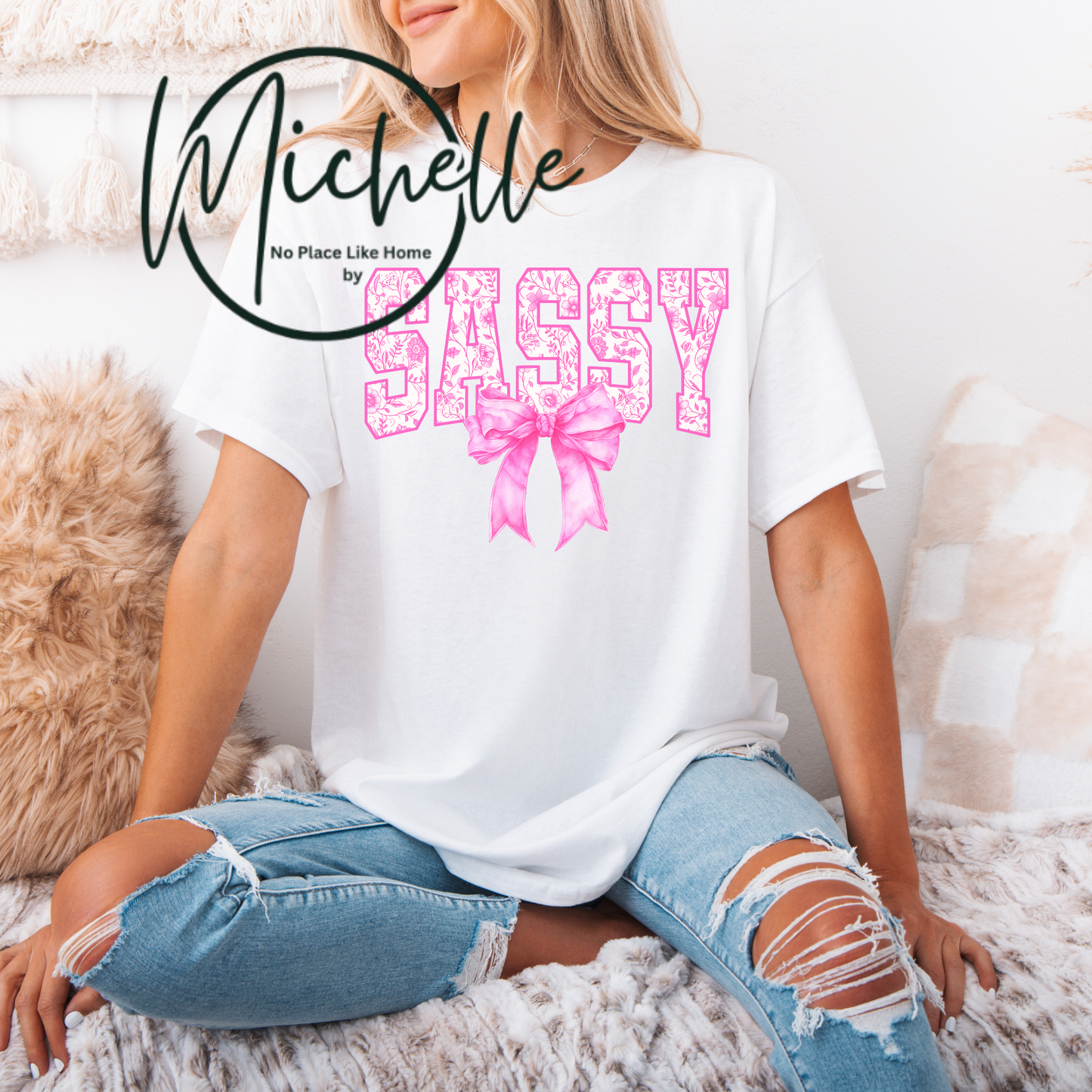 Sassy Bow Graphic Tee