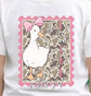 Southern Girl Goose Youth Graphic Tee | Country Kids Front & Back Shirt