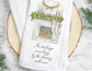 Stockings were hung flour sack hand towel