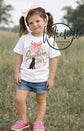 Southern Girl Kids Graphic Tee | Camo Bow Shirt | Girls Country Shirt | Southern Kids Tee