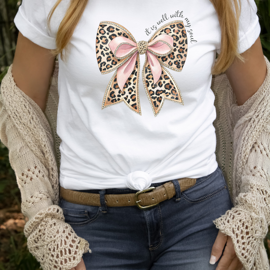 It’s well with my soul T-Shirt or Sweatshirt , Graphic T, Soft Cotton shirt