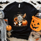 Fall Tis the Season cow cup T-shirt