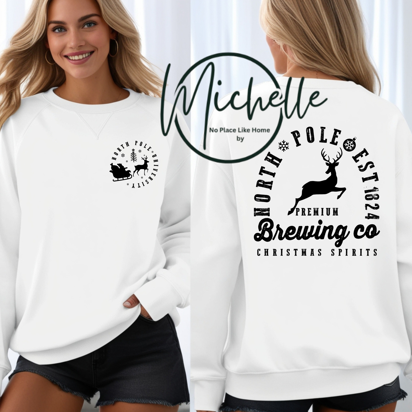 North Pole Brewing Co. Christmas Spirits Sweatshirt