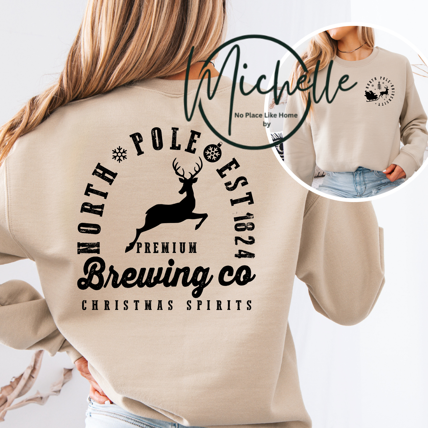 North Pole Brewing Co. Christmas Spirits Sweatshirt